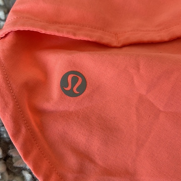 Lulu lemon coral athletic short SOLD - Picture 2 of 3